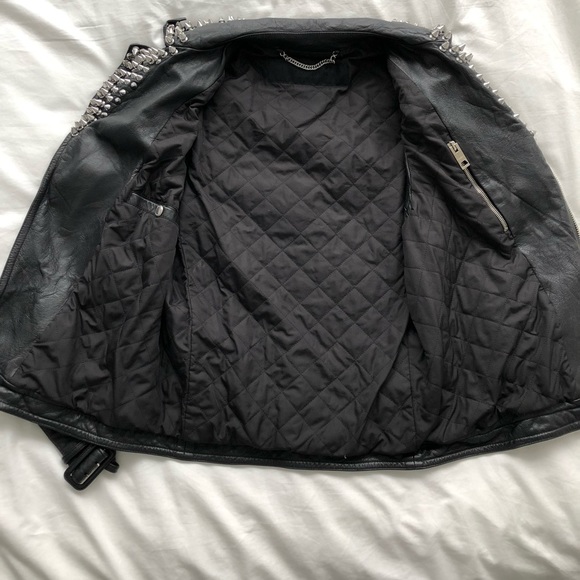 Burberry Prorsum SS11 Studded Leather Biker Vest - Picture 6 of 12